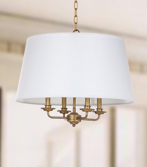 Safavieh KIMBALL Pendant in Gold - Timeless Elegance for Dining & Entryways with Adjustable Height & Style LIT4386A