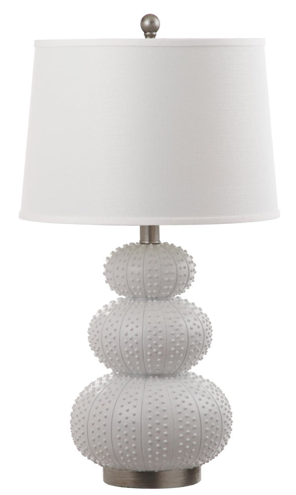 Safavieh RITA, Elegant 28.5-Inch Off White Polyresin Table Lamp Set of 2 for Home Décor & Ambient Lighting LIT4399A-SET2