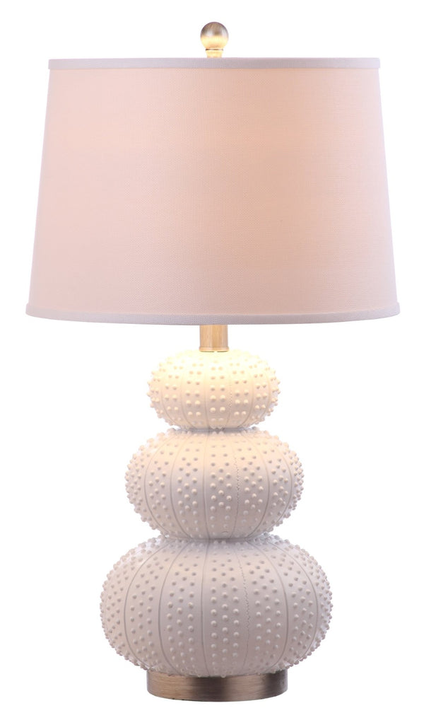 Safavieh RITA, Elegant 28.5-Inch Off White Polyresin Table Lamp Set of 2 for Home Décor & Ambient Lighting LIT4399A-SET2