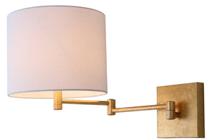 Safavieh LILLIAN Wall Sconce - Sculptural Iron Lighting for Elegant Ambiance in Any Room or Space Gold Leaf LIT4408C-SET2