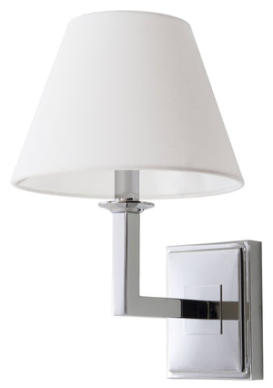 Safavieh PAULINE Wall Sconce - Modern Minimalist Lighting Fixture for Stylish Ambiance in Any Space Chrome LIT4409A-SET2