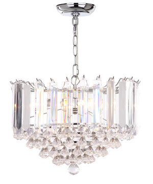 Safavieh HAMPTON, 2-Light Extendable Pendant Light - Clear Acrylic & Chrome Finish for Modern Spaces LIT4490A