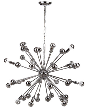 Safavieh STARBURST Sputnik Pendant Lamp - Polished Chrome, Adjustable Hanging Height, Modern Design for Home Decor LIT4495A