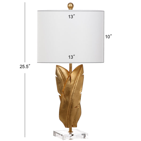 Safavieh AERIN Wings Table Lamp Set of 2 – Elegant Gold Resin Design for Home, Office & Living Room Decor LIT4505A-SET2