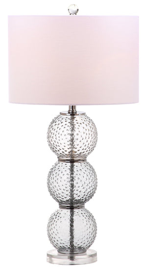 Safavieh PORT Robert Table Lamp in Smoked Glass – Contemporary Accent with Warm Glow for Any Room Decor LIT4506A-SET2