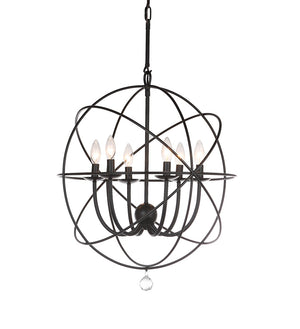 Safavieh EVIE, 4-Light Adjustable Chandelier - Sleek Black Iron Design for Modern & Transitional Spaces LIT4521A