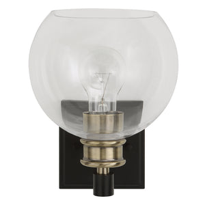 Uttermost Kent Edison 1 Light Sconce 22552 GLASS, STEEL