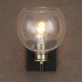 Uttermost Kent Edison 1 Light Sconce 22552 GLASS, STEEL