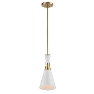 Uttermost Eames 1 Light Modern Mini Pendant 21560 STEEL,ALUMINUM