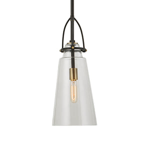 Uttermost Saugus Industrial 1 Light Pendant 21562 STEEL,GLASS