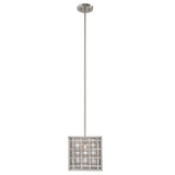 Uttermost Pendleton 1 Light Nickel Pendant 21569 IRON