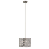 Uttermost Pendleton 1 Light Nickel Pendant 21569 IRON