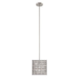 Uttermost Pendleton 1 Light Nickel Pendant 21569 IRON