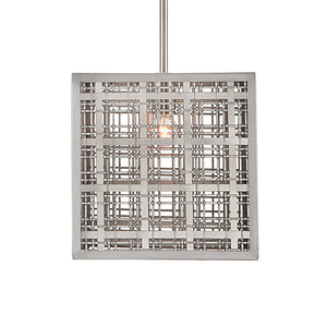 Uttermost Pendleton 1 Light Nickel Pendant 21569 IRON