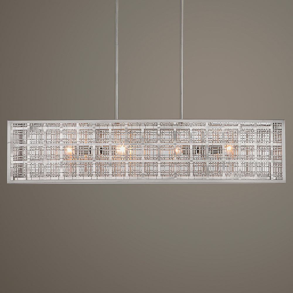 Uttermost Pendleton 4 Light Island Pendant 21354 IRON