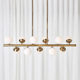 Uttermost Droplet 11 Light Linear Chandelier 21358 STEEL, GLASS