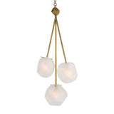 Uttermost Geodesic 3 Light Pendant 21575 STEEL, GLASS