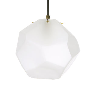 Uttermost Geodesic 1 Light Mini Pendant 21576 STEEL, GLASS