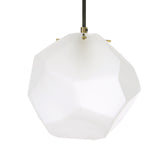 Uttermost Geodesic 1 Light Mini Pendant 21576 STEEL, GLASS