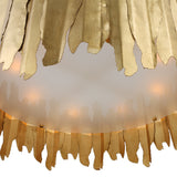 Uttermost Golden Gate 8 Light Industrial Pendant 21579 STEEL ,GLASS