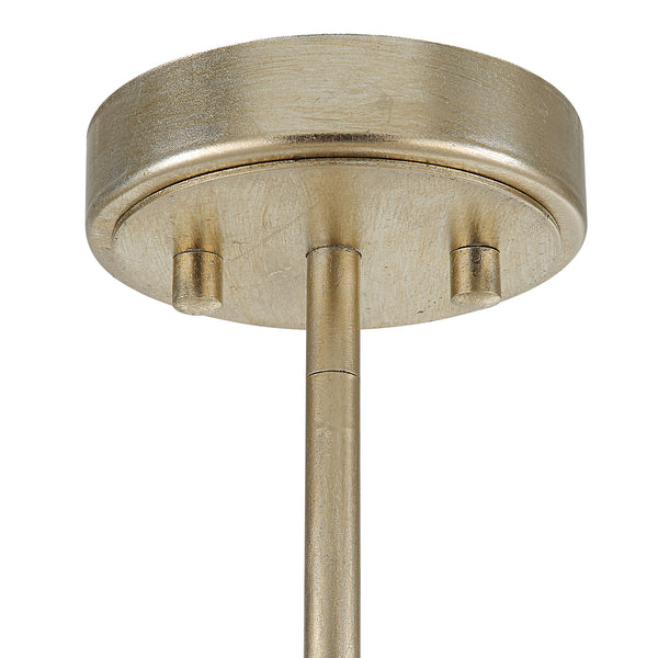 Uttermost Goccia 8 Light Tear Drop Glass Pendant 21583 STEEL, GLASS