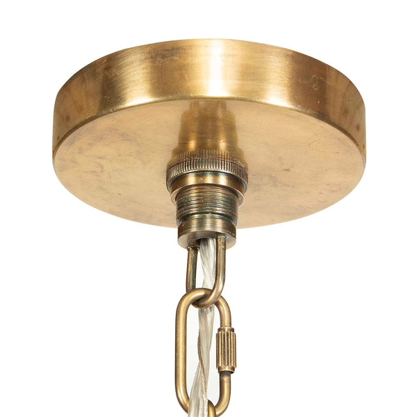 Uttermost Kauri Extra Large Pendant Light With Natural Wooden Beads And Antique Finish For Stunning Style Brass,Woodtone Iron,Wood Beads 21612