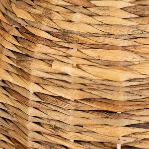 Uttermost Rotorua 1 Light Pendant - Rustic Sea Grass Shade With Antique Brass Accents & Adjustable Chain Brass Iron,Sea Grass 21615