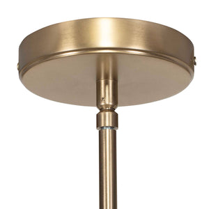 Uttermost Bend 1 Light Raffia Pendant - Tropical Design With Antique Brass Accents For Chic Spaces Brass Mild Steel,Raffia 21625