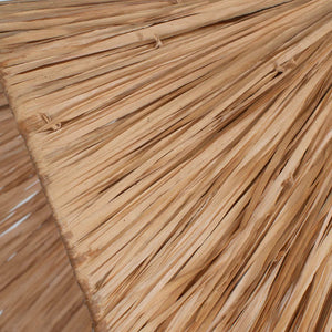 Uttermost Bend 1 Light Raffia Pendant - Tropical Design With Antique Brass Accents For Chic Spaces Brass Mild Steel,Raffia 21625