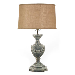 Zentique Studley Birch Table Lamp — Sculptural Minimalist Design, Warm Ambient Light for Living Rooms & Desks LI-05-32S