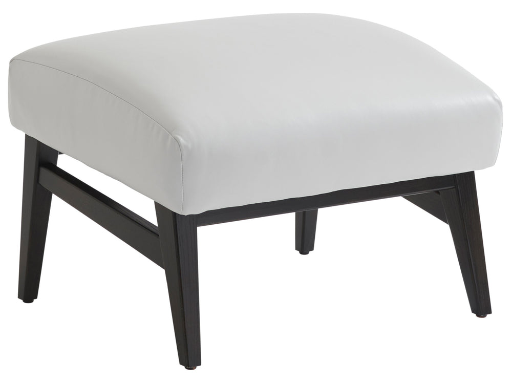 Lexington Covina Leather Ottoman Mid-century Modern Accent for Living Room or Bedroom LL1896-44-60