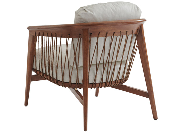 Lexington Tommy Bahama Home Davita Leather Chair - Luxurious Mid-century Modern Design With Warm Finish For Effortless Style   Ll1928-11-40