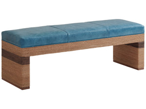 Lexington Tommy Bahama Home Rosemead Bed Bench - Elegant Palm Desert Collection With Luxurious Mid-century Modern Design   Ll1946-25-40