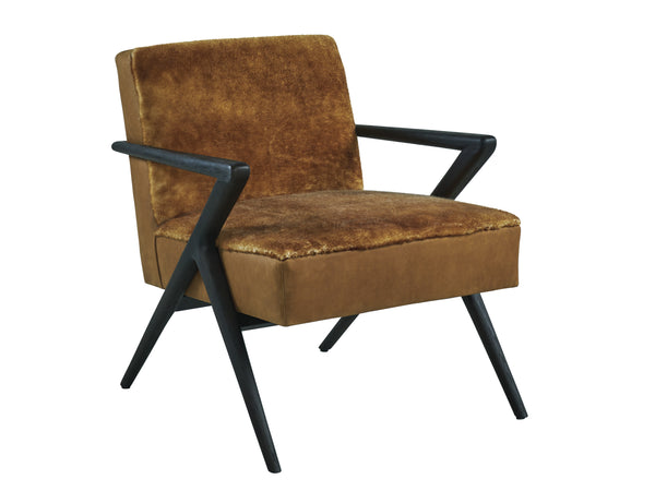 Lexington Tanzania Leather Chair - Contemporary Elegance With Rich Earthy Tones And Sleek Custom Hardware Design   Ll1948-11aa-40