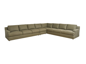 Lexington Millington Premium Leather Sectional Bench Made Artisan Crafted for Elegant Living LL5172-50S-60