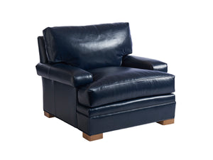 Lexington Barclay Butera Maxwell Leather Chair - Luxurious Upholstered Seating With Expert Craftsmanship And Elegant Design   Ll5175-11-40