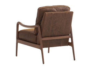 Lexington Barclay Butera Leblanc Leather Chair - Exquisite Upholstered Elegance With Ultra Down Comfort For Timeless Style   Ll5308-11-40