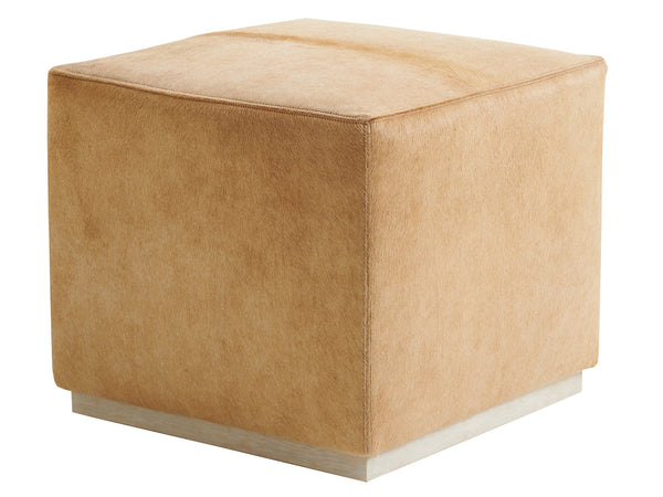 Lexington Barclay Butera Colby Leather Ottoman – Elegant Upholstered Design, Artisan Craftsmanship, Perfect For Stylish Interiors   Ll5454-45aa-40