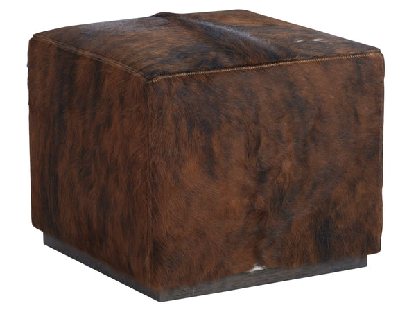Lexington Barclay Butera Colby Leather Ottoman – Elegant Upholstered Design, Artisan Craftsmanship, Perfect For Stylish Interiors   Ll5454-45bb-40