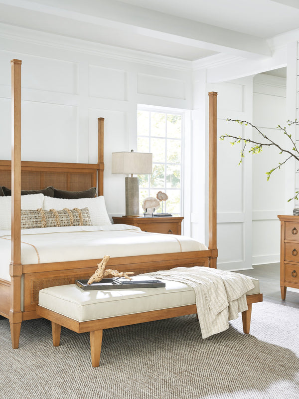 Lexington Barclay Butera Lagunita Leather Bench – Stylish Upholstered Seating By Barclay Butera For Elegant Home Décor   Ll5466-46-40