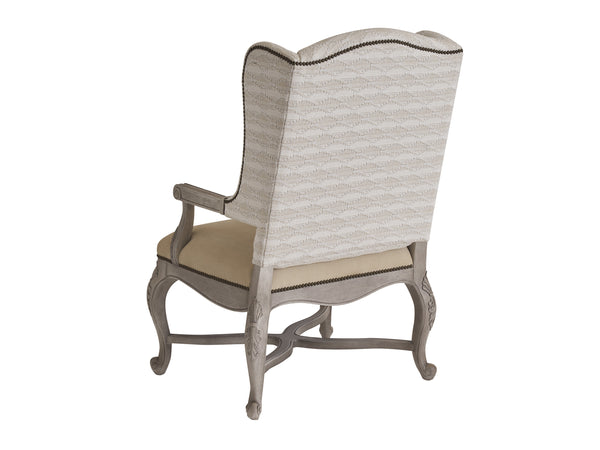 Lexington Barclay Butera Patras Leather Chair - Elegant Upholstered Design By Barclay Butera With Exquisite Nailhead Trim   Ll5575-11-41