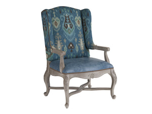 Lexington Barclay Butera Patras Leather Chair - Elegant Upholstered Design By Barclay Butera With Exquisite Nailhead Trim   Ll5575-11-42