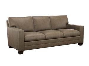 Lexington Brayden Premium Couture Leather Sofa Hand Tailored for Elegant Living Room Comfort LL6390-33-80