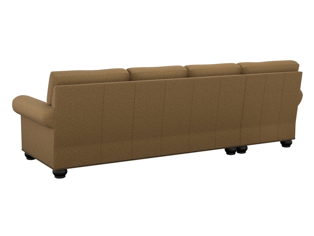 Lexington Braxton Handcrafted Leather Sectional Sofa Built to Order for Elegant Living Rooms LL6490-50S-74