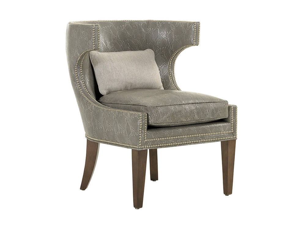 Lexington Greta Leather Chair - Classic Contemporary Design With Luxurious Comfort And Timeless Elegance   Ll7110-11-40