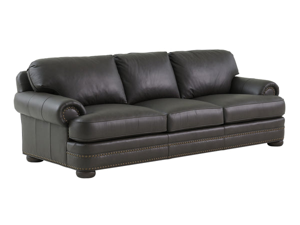 Lexington Kensington Leather Sofa - Luxurious Comfort Meets Timeless Design With Artisan Touches And Style   Ll7137-33-40