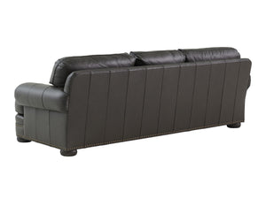 Lexington Kensington Leather Sofa - Luxurious Comfort Meets Timeless Design With Artisan Touches And Style   Ll7137-33-40