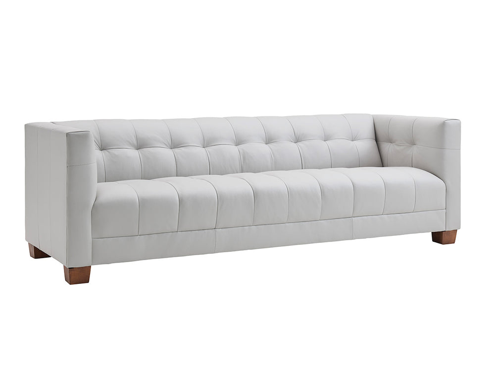 Lexington Emilia Leather Sofa - Elevate Your Space With Contemporary Elegance And Comfort In Hazelnut Finish   Ll7232-33-40