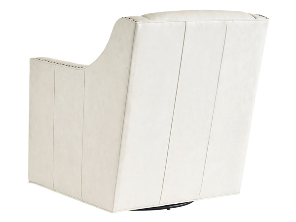 Lexington Barrier Leather Swivel Chair - Luxurious Upholstered Seating With Customizable Finishes & Comfort   Ll7620-11sw-46