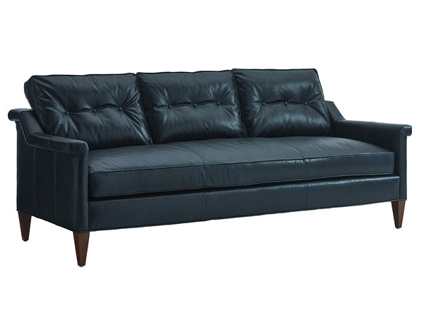 Lexington Whitehall Leather Sofa - Luxurious Upholstered Seating With Ultra Down Comfort And Stylish Design   Ll7780-33-40